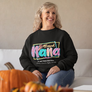 Monogrammed färgad Anpassningsbar för färgad Nana  T Shirt