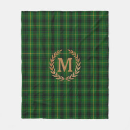 Monogrammed filt för MacArthur Tartanull