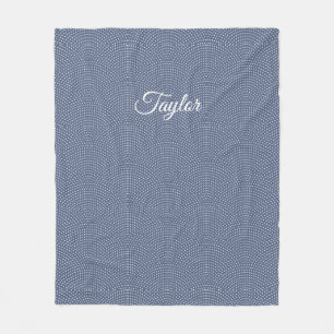 Monogrammed Fleece Blanket