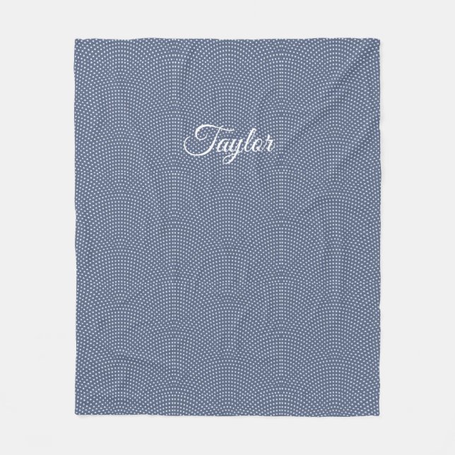Monogrammed Fleece Blanket (Framsidan)