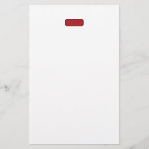 Monogrammed Gemstone Stationery Brevpapper