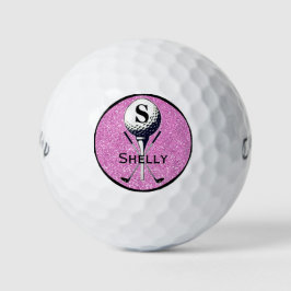 Monogrammed Girly Golf Tee
