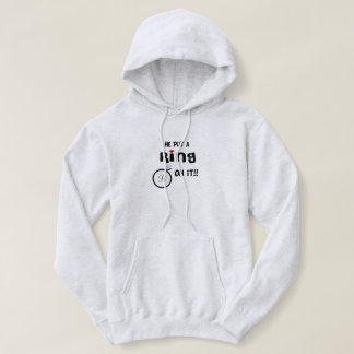 Monogrammed Han satte Ring på det Tröja
