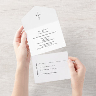 Monogrammed hand Lettered Chic Kor