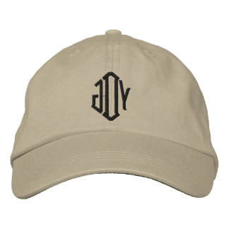 Monogrammed Hat Broderad Keps