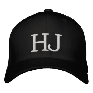 MONOGRAMMED HATS BRODERAD KEPS