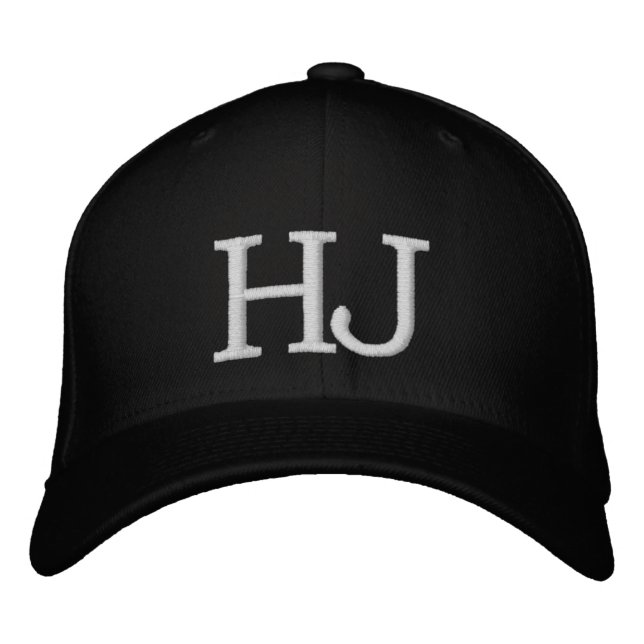 MONOGRAMMED HATS BRODERAD KEPS (Framsida)