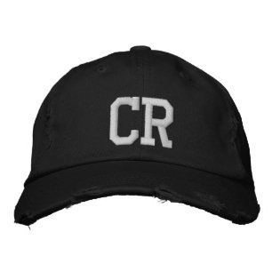 MONOGRAMMED HATS BRODERAD KEPS