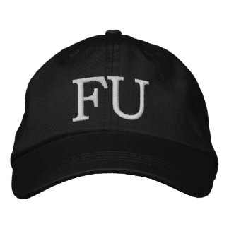 MONOGRAMMED HATS BRODERAD KEPS