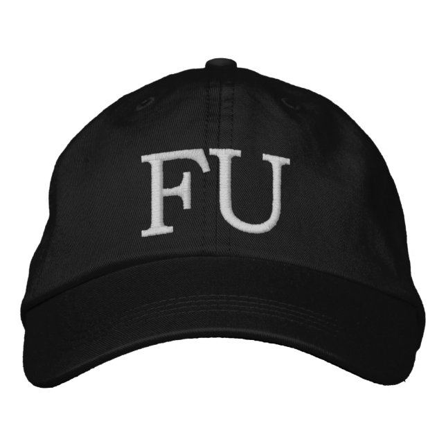 MONOGRAMMED HATS BRODERAD KEPS (Framsida)