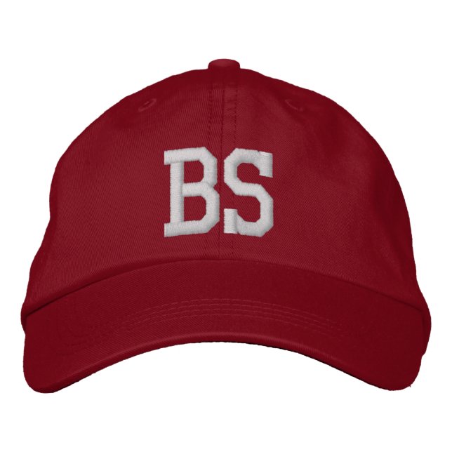 MONOGRAMMED HATS BRODERAD KEPS (Framsida)