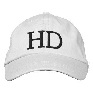 MONOGRAMMED HATS BRODERAD KEPS