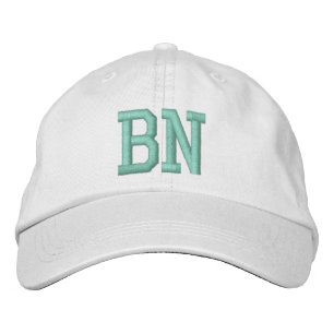 MONOGRAMMED HATS BRODERAD KEPS