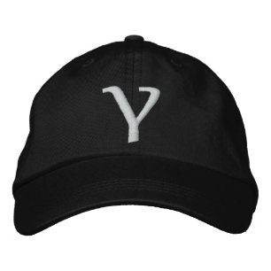 MONOGRAMMED HATS BRODERAD KEPS