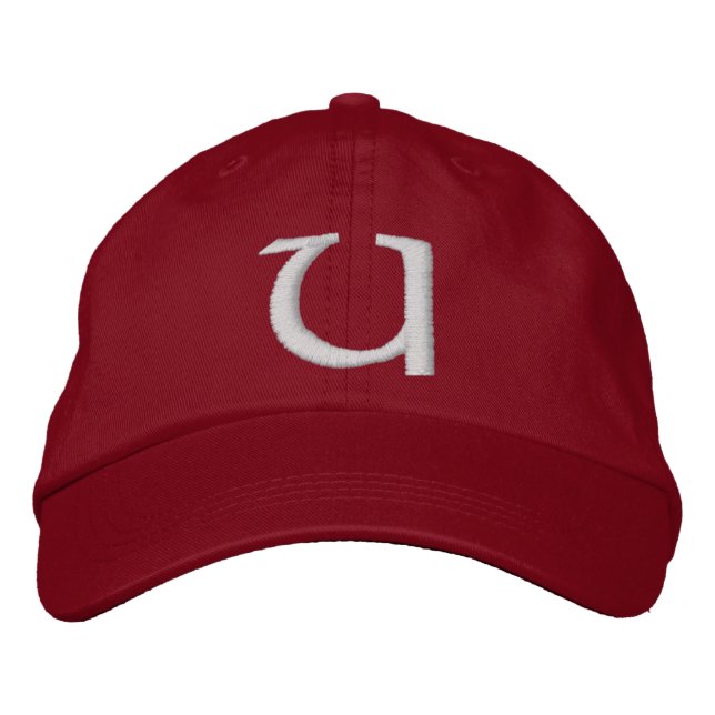 MONOGRAMMED HATS BRODERAD KEPS (Framsida)