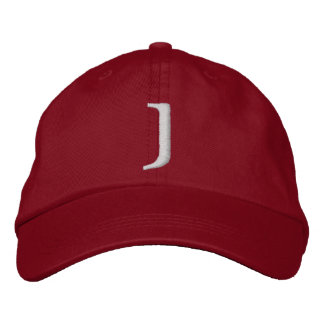 MONOGRAMMED HATS BRODERAD KEPS