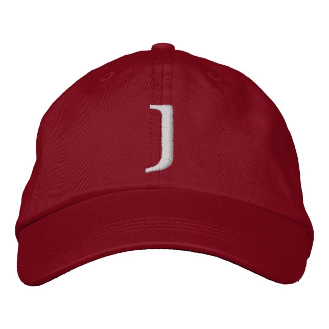 MONOGRAMMED HATS BRODERAD KEPS (Framsida)