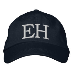 MONOGRAMMED HATS BRODERAD KEPS