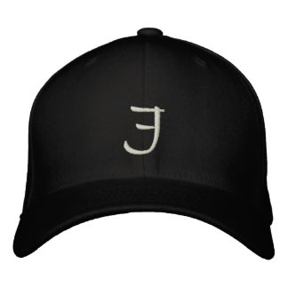 MONOGRAMMED HATS BRODERAD KEPS