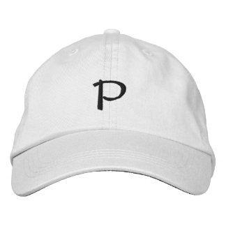 MONOGRAMMED HATS BRODERAD KEPS