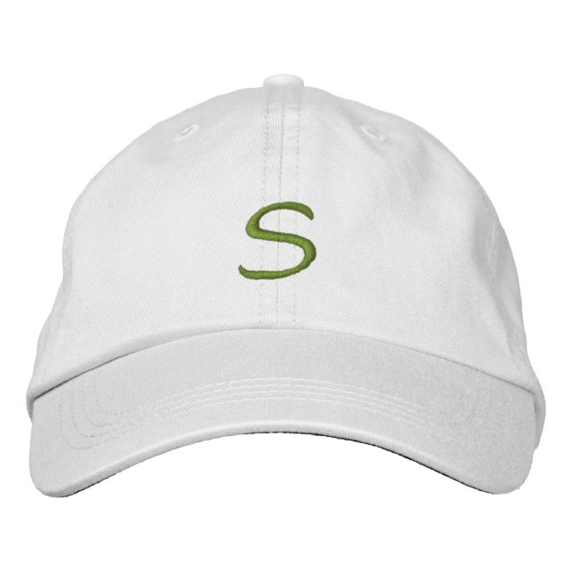 MONOGRAMMED HATS BRODERAD KEPS (Framsida)