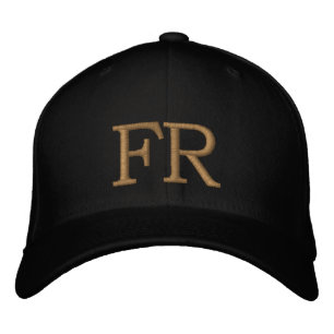MONOGRAMMED HATS BRODERAD KEPS