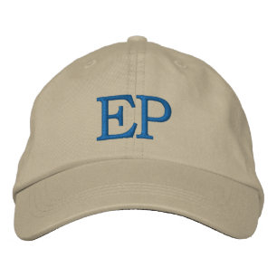 MONOGRAMMED HATS BRODERAD KEPS