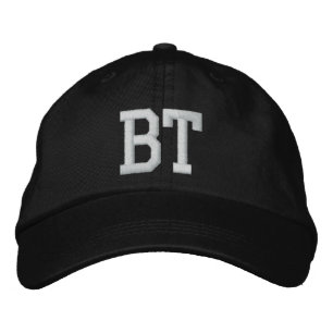 MONOGRAMMED HATS BRODERAD KEPS