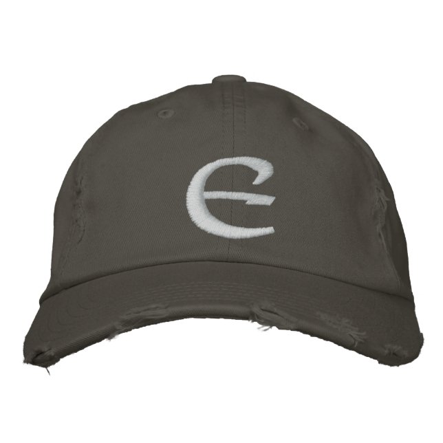 MONOGRAMMED HATS BRODERAD KEPS (Framsida)