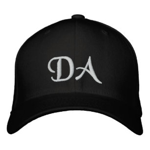 MONOGRAMMED HATS BRODERAD KEPS