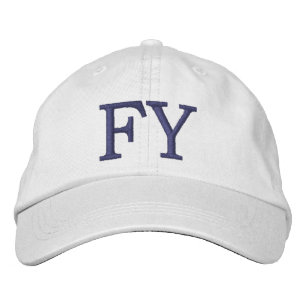 MONOGRAMMED HATS BRODERAD KEPS
