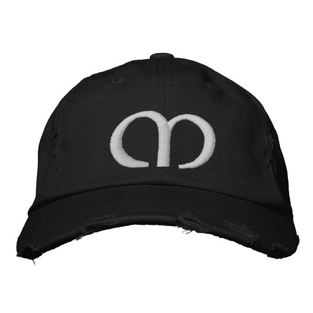 MONOGRAMMED HATS BRODERAD KEPS (Framsida)