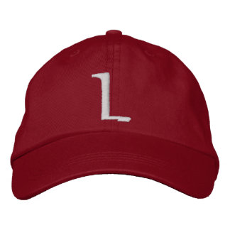 MONOGRAMMED HATS BRODERAD KEPS