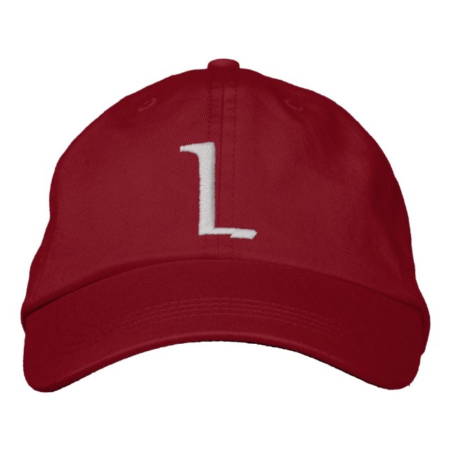 MONOGRAMMED HATS BRODERAD KEPS (Framsida)