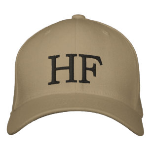 MONOGRAMMED HATS BRODERAD KEPS