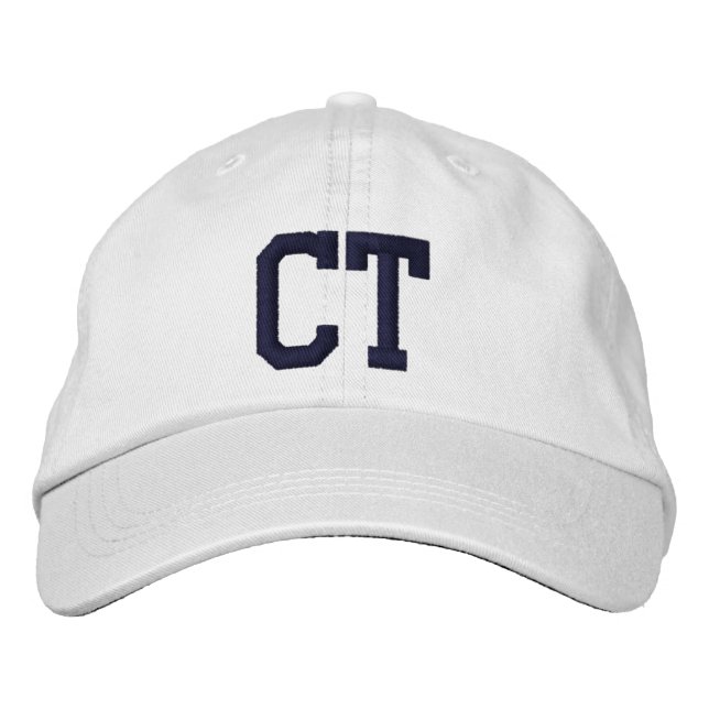MONOGRAMMED HATS BRODERAD KEPS (Framsida)