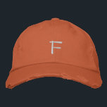 MONOGRAMMED HATS BRODERAD KEPS<br><div class="desc">Snyggt och sofistikerad. Om du vill lägga till din egen initialer klickar du bara på anpassa den. Rensa texten och skriv in den i initialerna.</div>