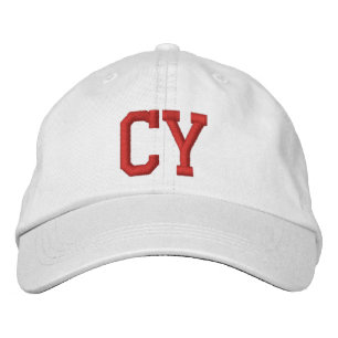 MONOGRAMMED HATS BRODERAD KEPS