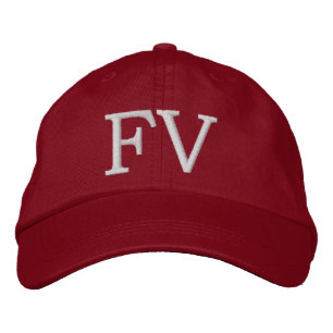 MONOGRAMMED HATS BRODERAD KEPS