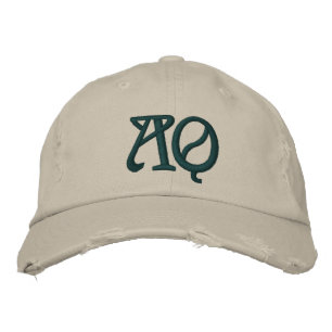 MONOGRAMMED HATS BRODERAD KEPS