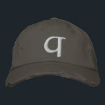 MONOGRAMMED HATS BRODERAD KEPS<br><div class="desc">Snyggt och sofistikerad. Om du vill lägga till din egen initialer klickar du bara på anpassa den. Rensa texten och skriv in den i initialerna.</div>