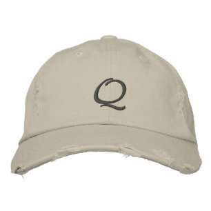 MONOGRAMMED HATS BRODERAD KEPS