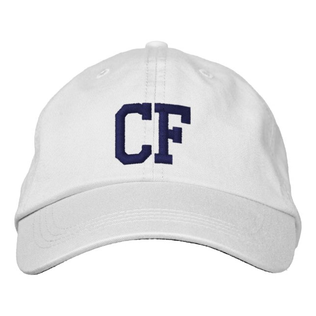 MONOGRAMMED HATS BRODERAD KEPS (Framsida)