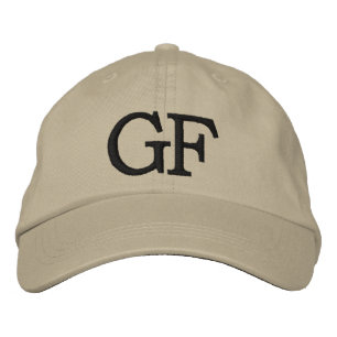 MONOGRAMMED HATS BRODERAD KEPS