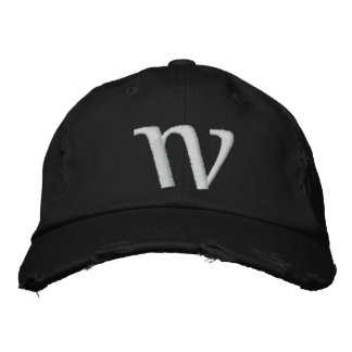 MONOGRAMMED HATS BRODERAD KEPS