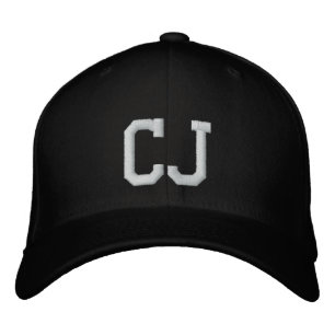 MONOGRAMMED HATS BRODERAD KEPS