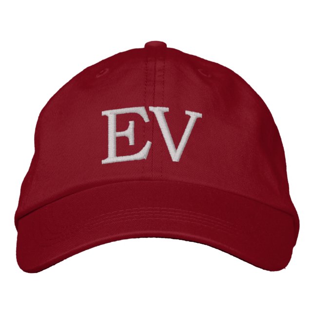 MONOGRAMMED HATS BRODERAD KEPS (Framsida)