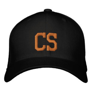 MONOGRAMMED HATS BRODERAD KEPS