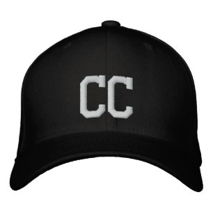 MONOGRAMMED HATS BRODERAD KEPS