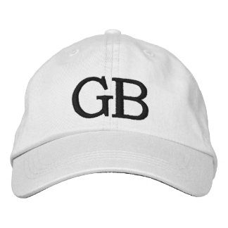 MONOGRAMMED HATS BRODERAD KEPS
